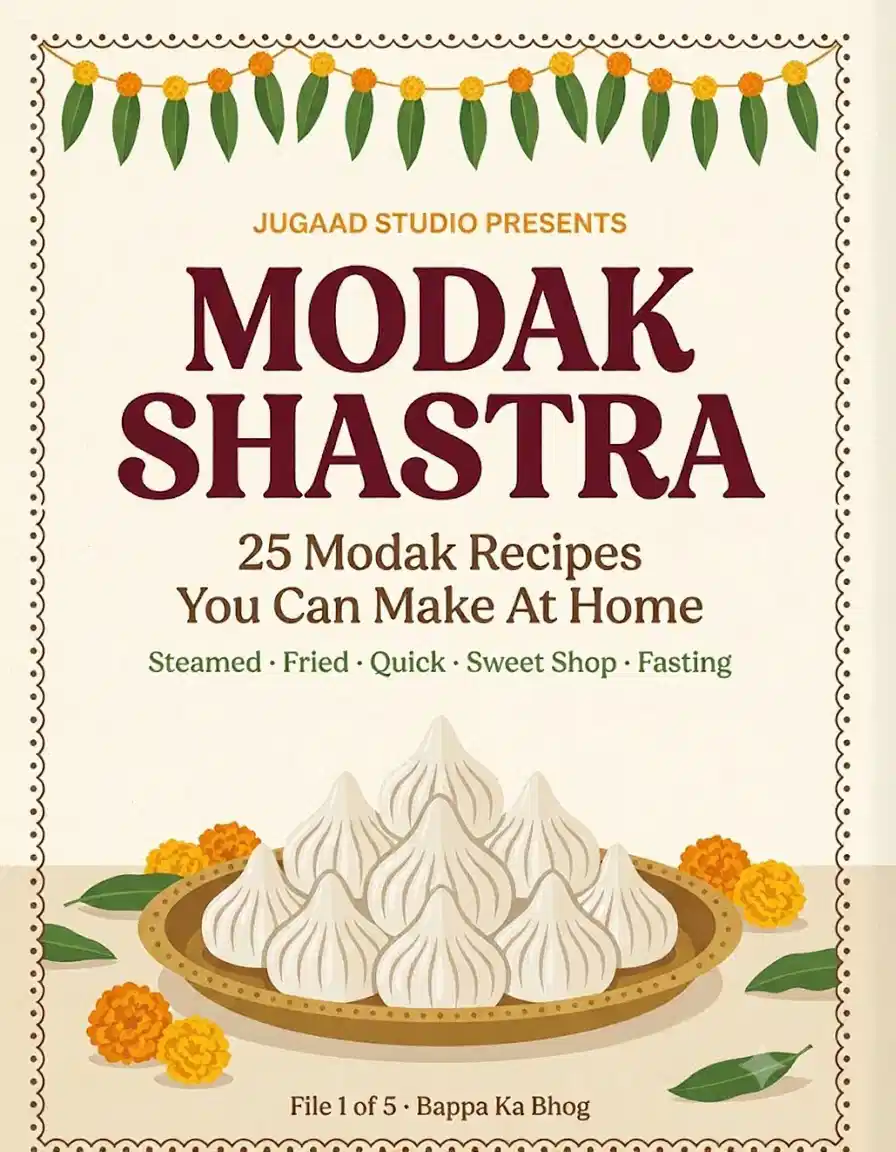 Ebook cover showing traditional modaks