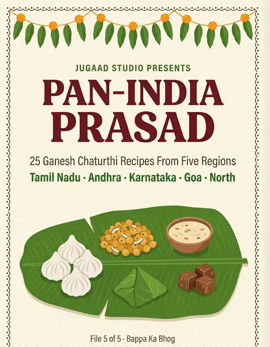Ebook cover showing festive mithai